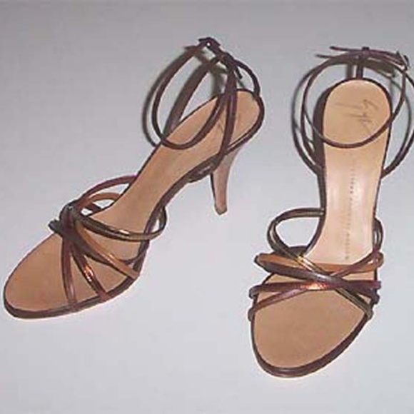 NEW GIUSEPPE ZANOTTI Lime Italy strappy sandals 7 - Picture 4 of 4